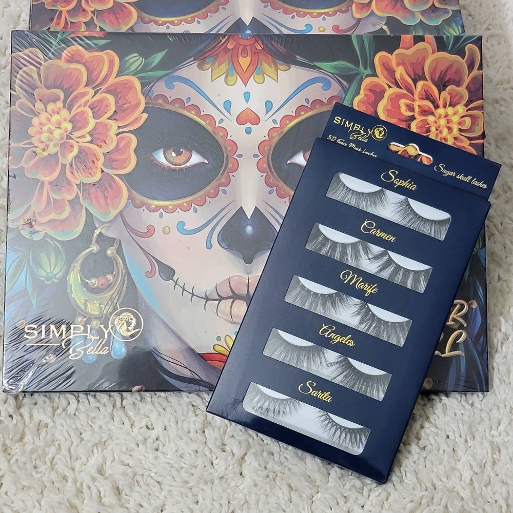 Simply Bella Sugar Skull Pallet and Lashes